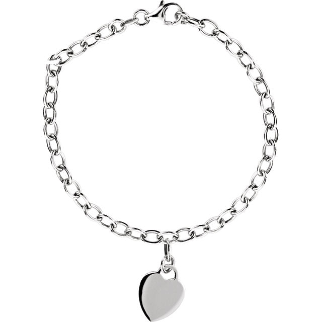 Rolo Bracelet with Charm
