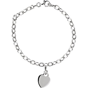 Rolo Bracelet with Charm