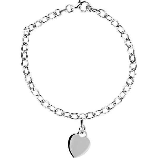 Rolo Bracelet with Charm