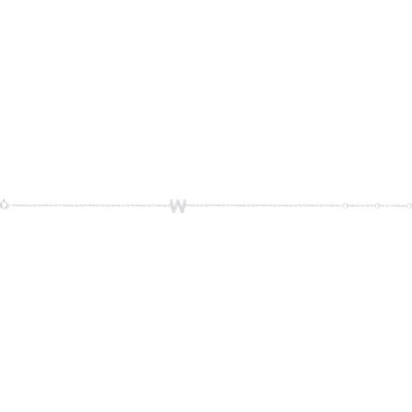 Accented Initial Bracelet