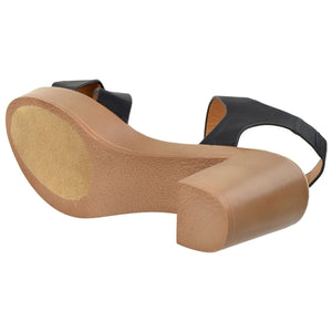 Ankle Strap Block Heel Platform Sandal