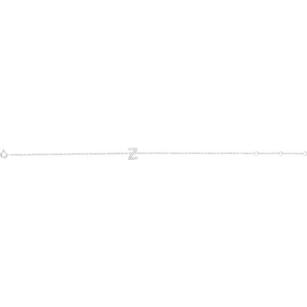 Accented Initial Bracelet