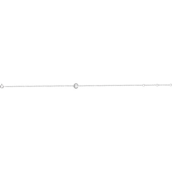 Accented Initial Bracelet