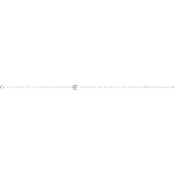 Accented Initial Bracelet
