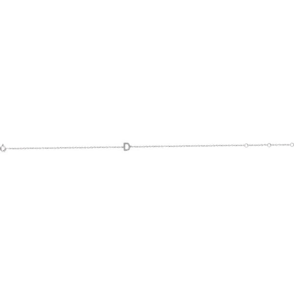Accented Initial Bracelet