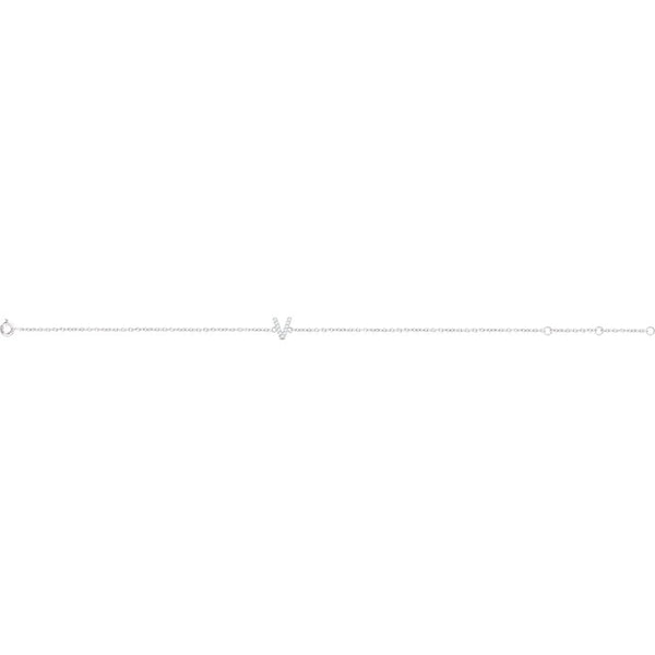 Accented Initial Bracelet