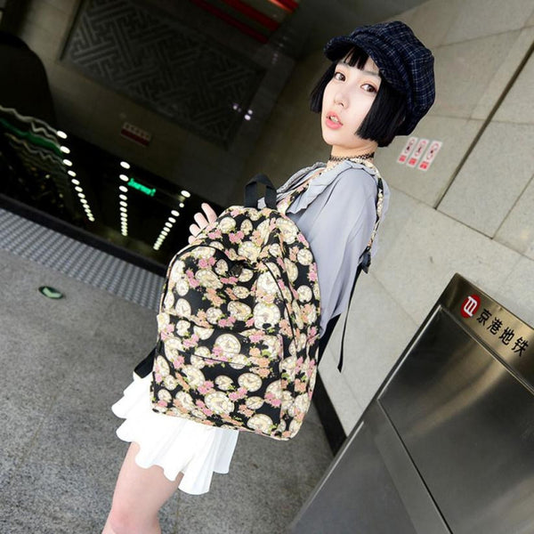 Women Canvas Printing Bag