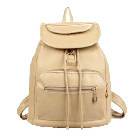 Women's Travel Leather Backpack