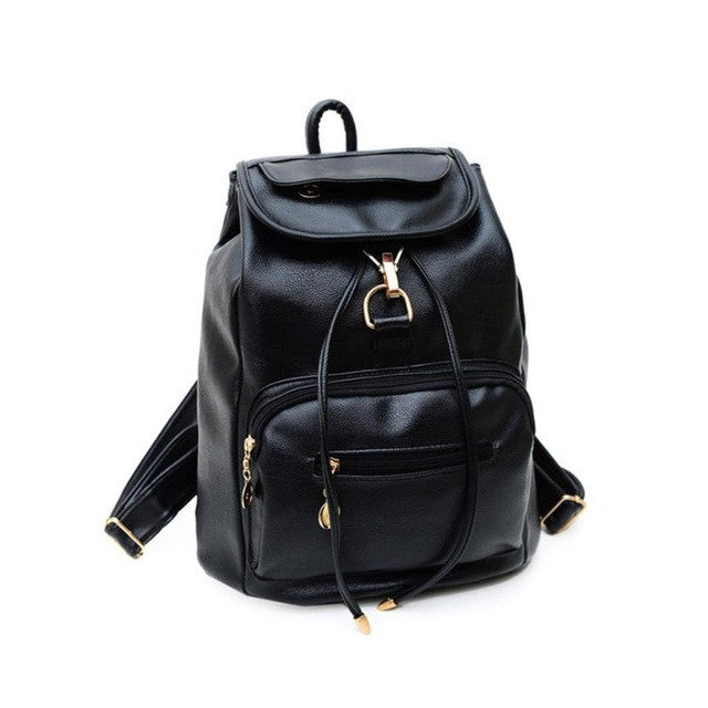 Women's Travel Leather Backpack
