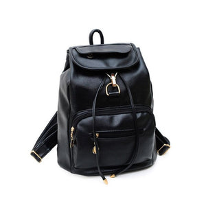 Women's Travel Leather Backpack