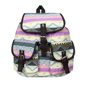 Ladies Casual Satchel Canvas Backpack