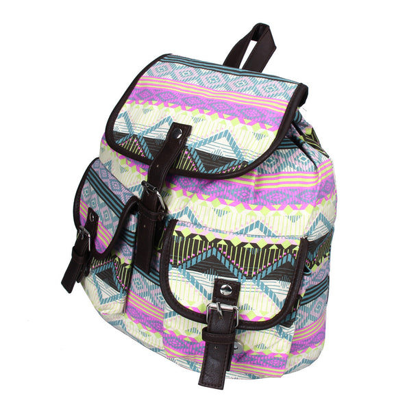 Ladies Casual Satchel Canvas Backpack