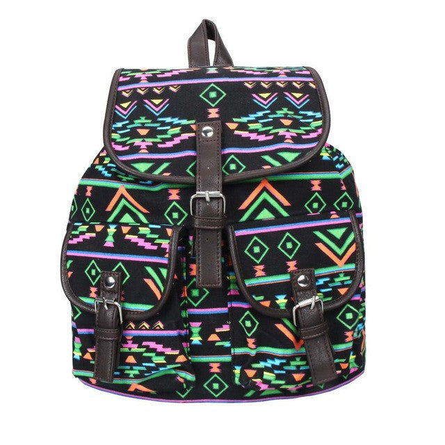 Girl Casual Canvas Backpack