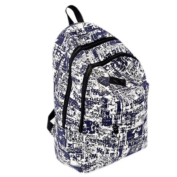 Vintage Canvas Womens Backpack