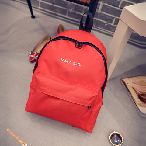 I AM A GIRL Backpack