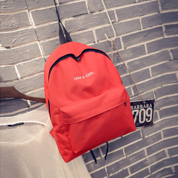I AM A GIRL Backpack