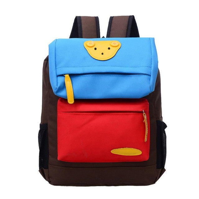 Teen Girl Lovely Bear Canvas Backpack