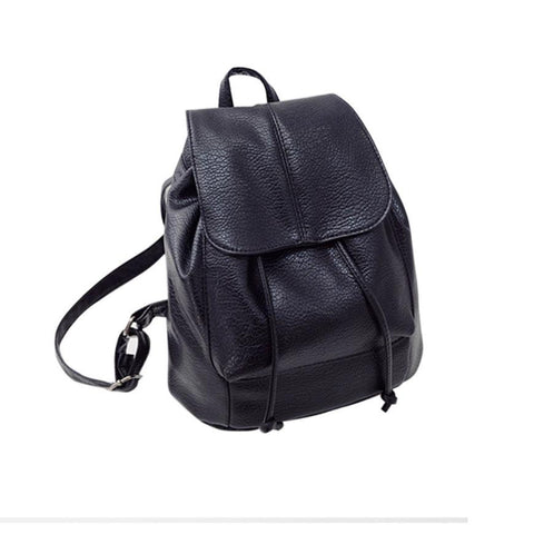Fashion Leather Shoulder Backpack