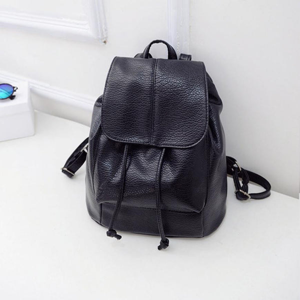 Fashion Leather Shoulder Backpack