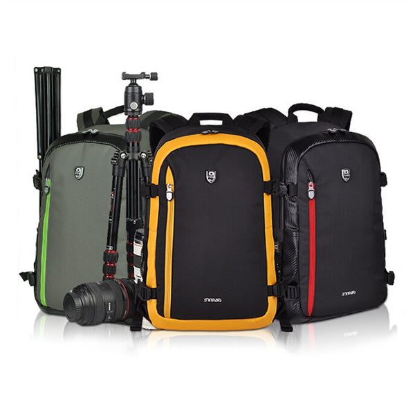 Waterproof Nylon DSLR Camera Backpack