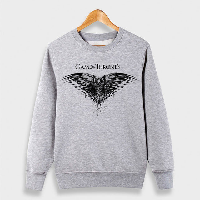 Men Aesthetic Crew neck  Wolf Vintage Harajuku Sweatshirt
