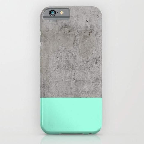 Sea on Concrete Mobile Cover