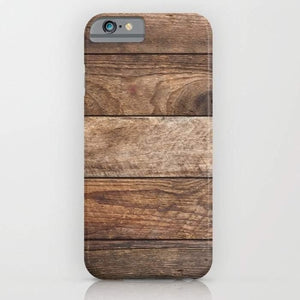 Vintage Wood Mobile Cover