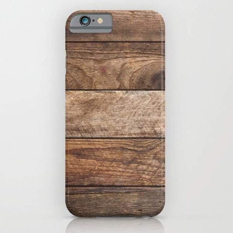 Vintage Wood Mobile Cover