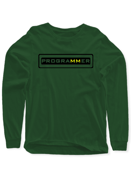 Programmer Full Sleeves T-shirt